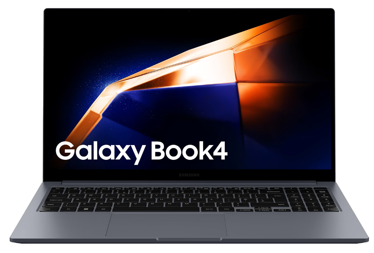 Notebook Samsung Galaxy Book4 ultrafino e leve de 1,55 kg
