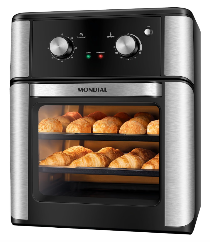 Mondial Forno Oven 12L AFON-12L-BI melhor air fryer forno